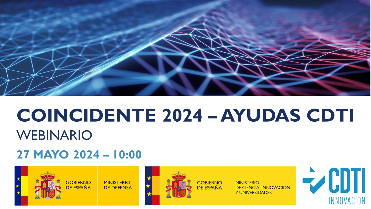 Coincidente 2024 Ayudas CDTI - Online