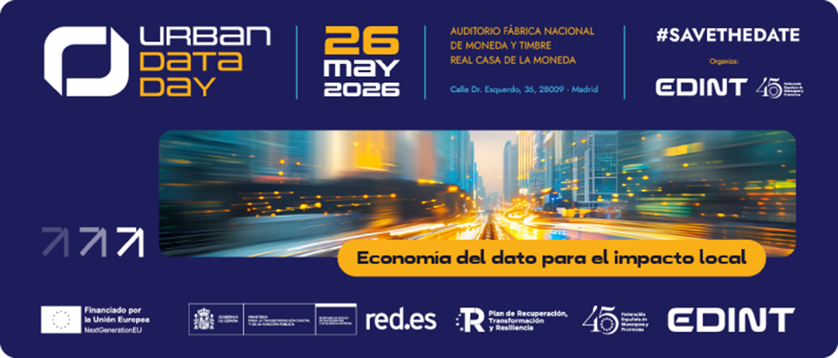Madrid acoge el ‘Urban Data Day’, el gran encuentro de la FEMP sobre la economía del dato en los territorios