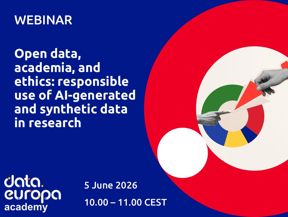 Webinar sobre ética y responsabilidad en el uso de datos sintéticos e IA en la investigación. 