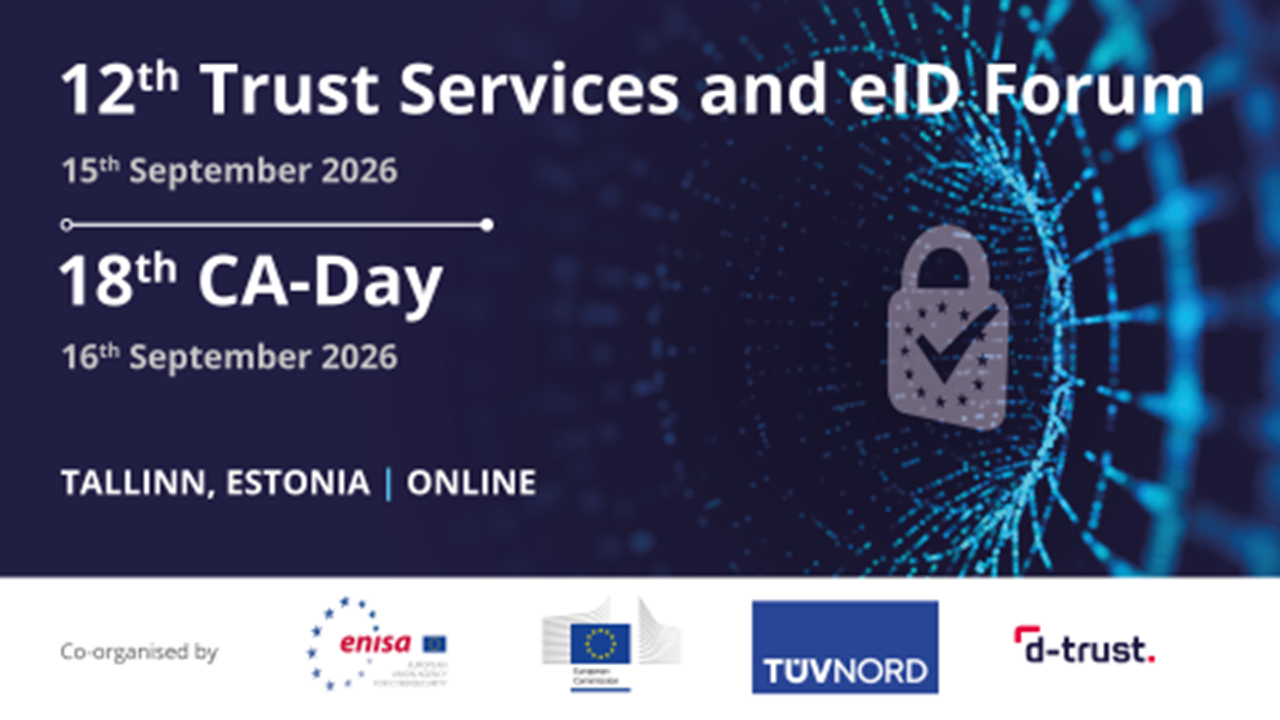 12º Foro Servicios de Confianza y eID: el futuro de la identidad digital europea a debate.